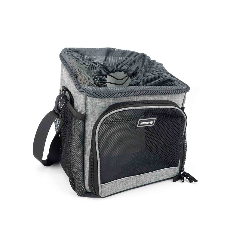 ilemong Foldable Removable Dog Bike Basket Carrier Versatile Pet